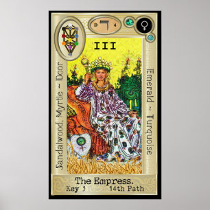 Póster ~ da chave 3 de Ifdawn Deepdream Tarot a
