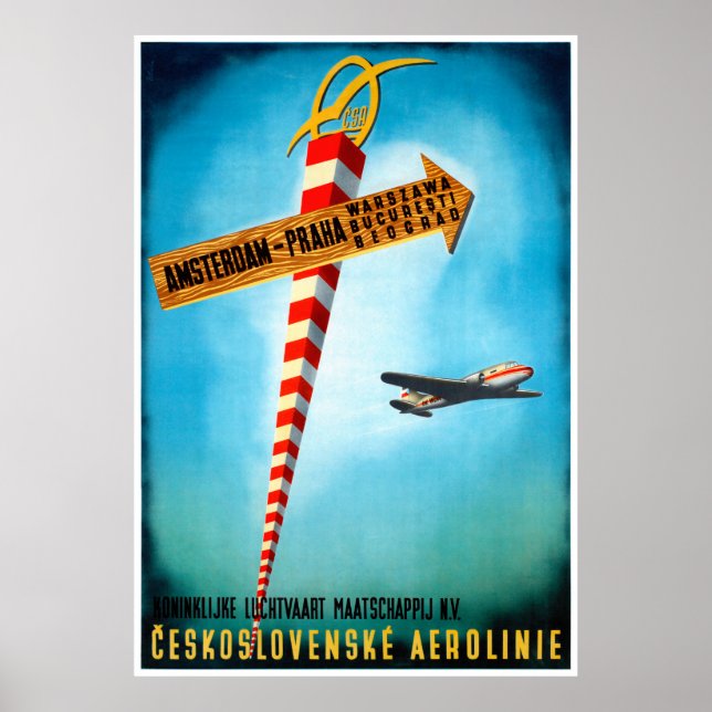 Poster da Checoslováquia Restaurada (Frente)