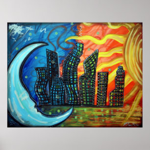 Poster da cidade celestial