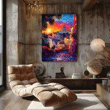 Poster da Cidade de Roma - Arte Histórica Italiana