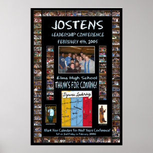 Poster da conferência da liderança de Jostens
