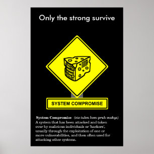 Poster da consciência da segurança do acordo do