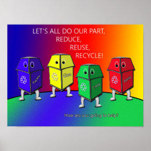 Poster da consciência do Dia da Terra