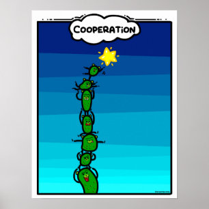 Poster da COOPERAÇÃO de PickleWeasel