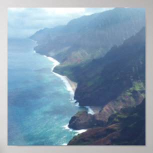Poster da costa de Napali