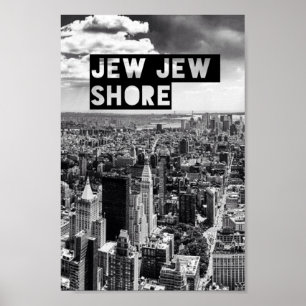 Poster da costa do judeu do judeu