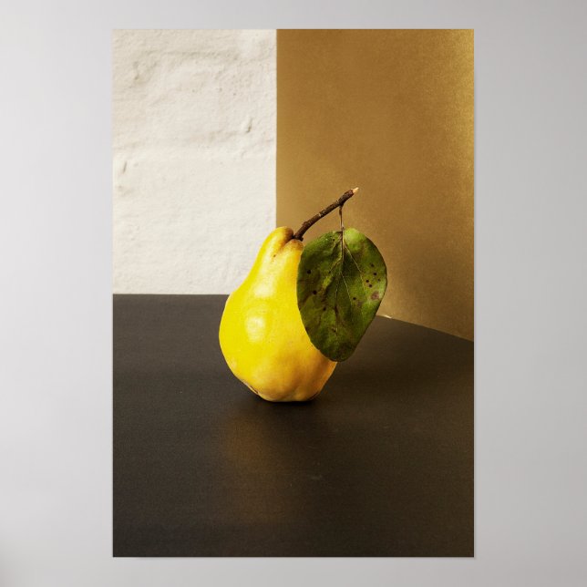 Poster da cozinha "Pear Ainda Vida" (Frente)
