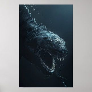 Poster da Criatura Mítica Do Mar - Dee De 1000 Met