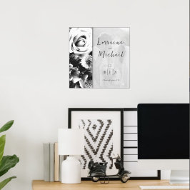 Poster da Declaração de Amor de Imagem Negra e Bra