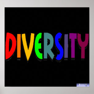 Poster da Diversidade Arco-Íris