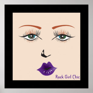 Poster da Doll Face "Rock Girl Chic"