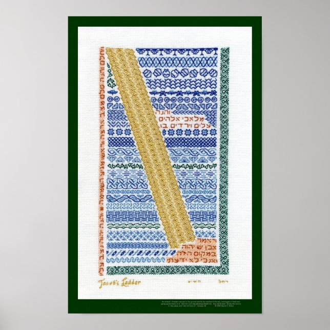 Poster da Escada de Jacob (Frente)