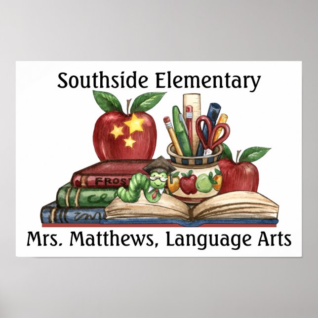 Poster da escola - Trate seu diretor! (Frente)