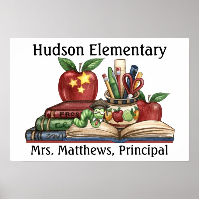 Poster da escola - Trate seu diretor! (Frente)