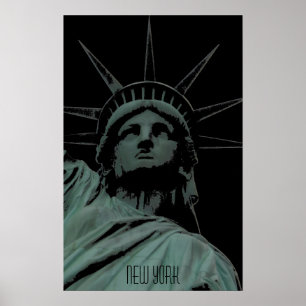 Poster da Estátua da Liberdade em Nova Iorque Impr