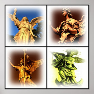 Poster da Estátua de Anjo