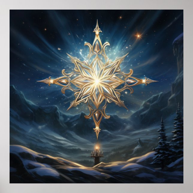 Poster da Estrela do Norte Magia (Frente)