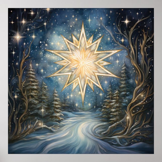 Poster da Estrela do Norte Magia (Frente)