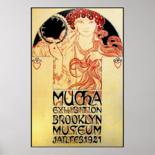 Poster da exibição de Alphones (Alfons) Mucha 19