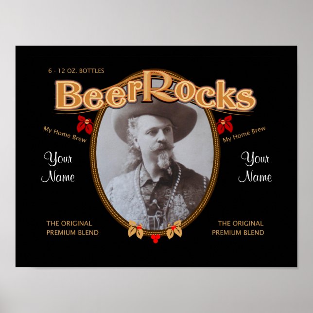 Poster da face da cerveja (Frente)