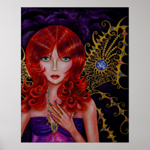 Poster da fada da jóia