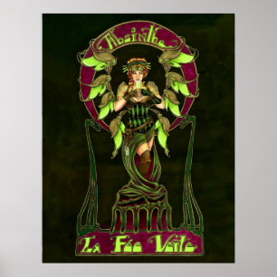 Poster da fada do absinto