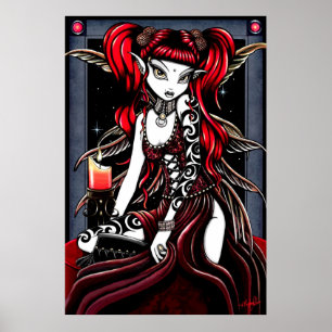 Poster da fada do fogo do Terra