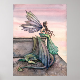 Poster da Fada Dragão do Crepúsculo Encantado