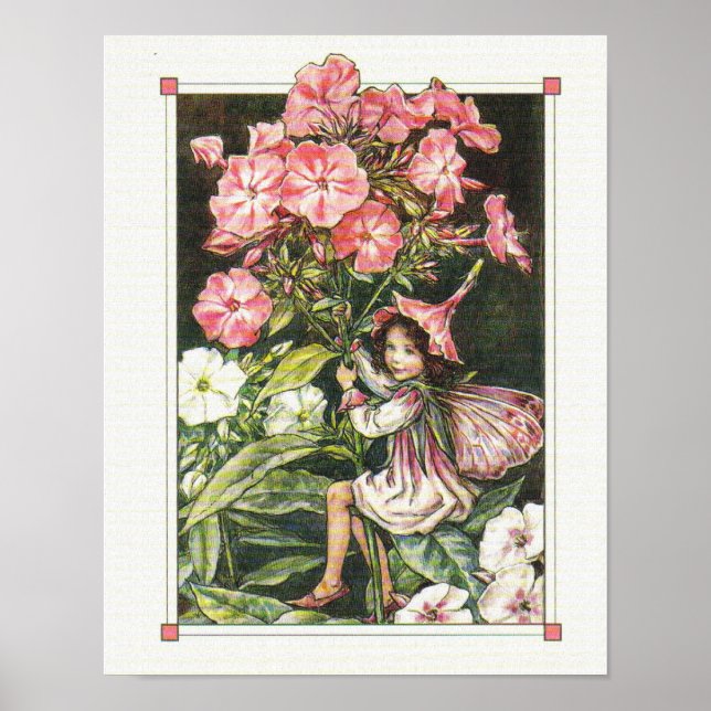 poster da fada vintage (Frente)