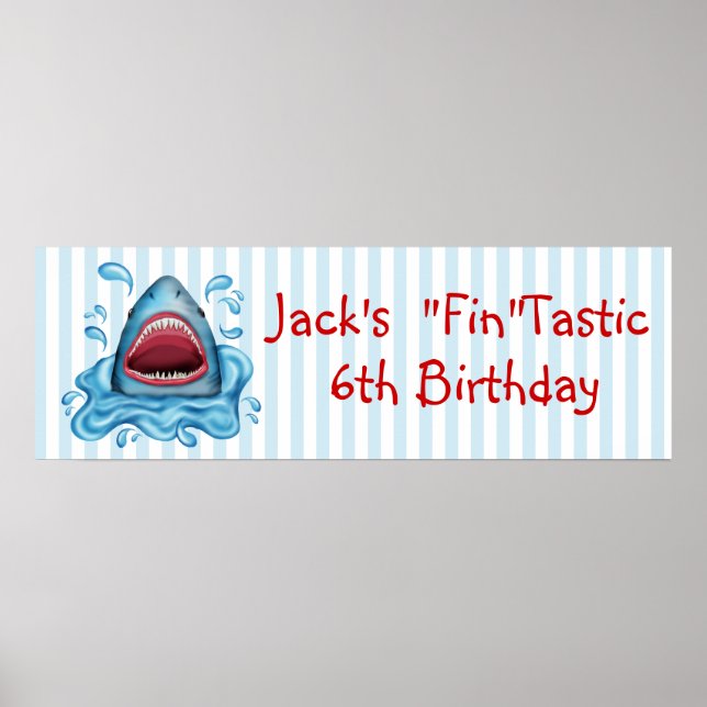 Poster da faixa de Shark (Frente)