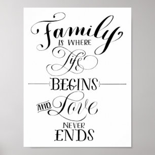 Poster da família