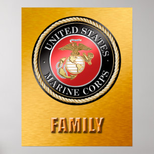 Poster da família do USMC