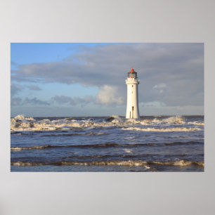 Poster Da "farol da rocha vara, Brigghton nova