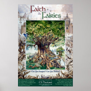 Poster da fé & das fadas