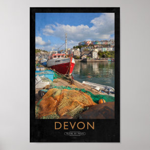 Poster da ferrovia Devon