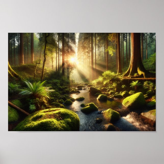 Poster da floresta (Frente)