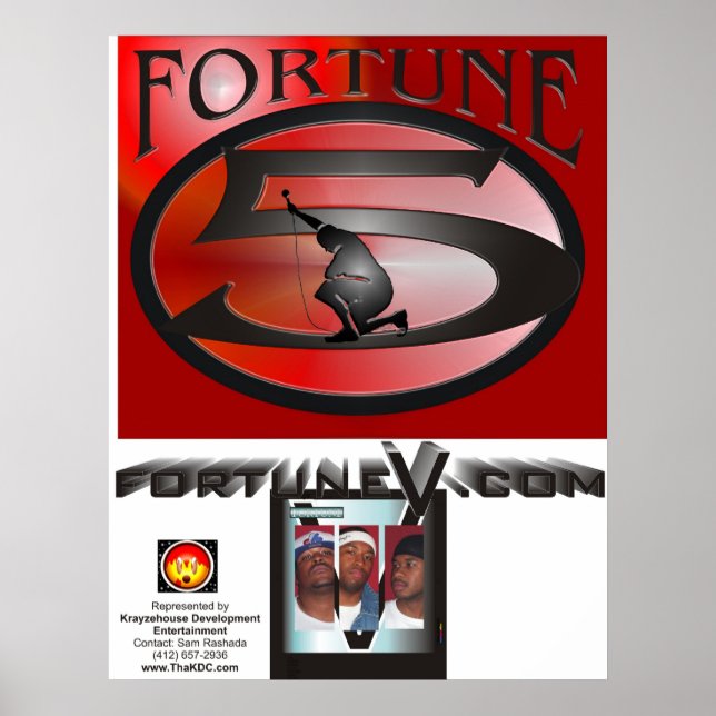 Poster da Fortune 5 (Frente)