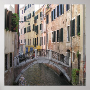 Poster da fotografia de Veneza, Italia