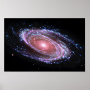 Poster da galáxia espiral