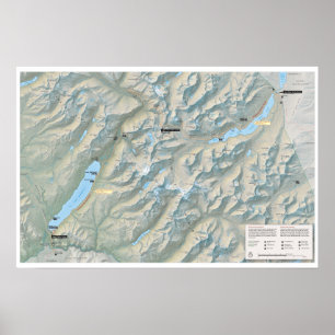 Poster da Glacier Going-to-the-Sun Road (Montana)