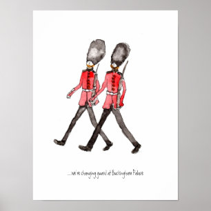 Poster da guarda do granadeiro