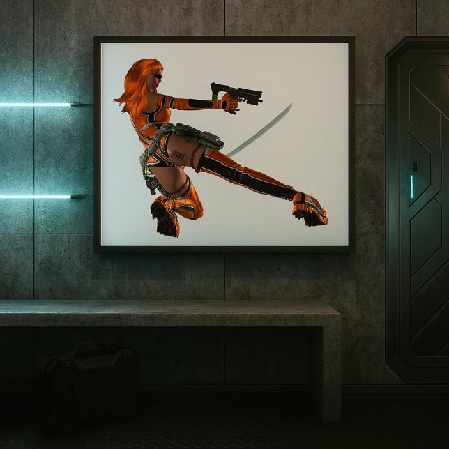 Poster da Guerreira (Criador carregado)