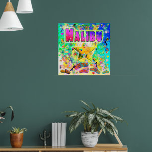 Poster da Hora da Época de Malibu