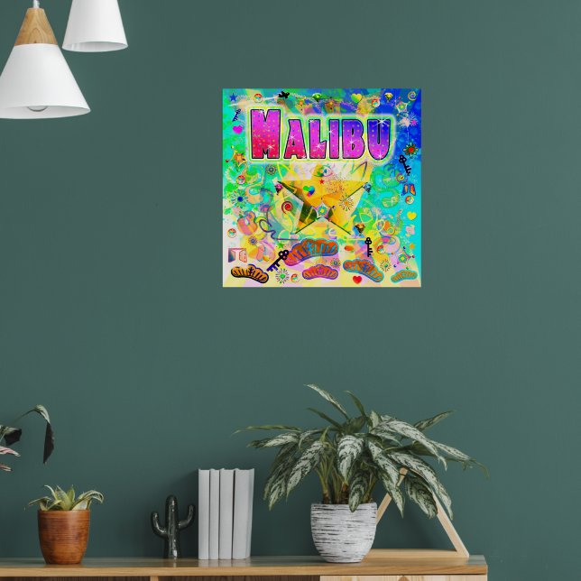 Poster da Hora da Época de Malibu (Sala de Estar 1)