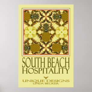Poster da Hospitalidade de South Beach
