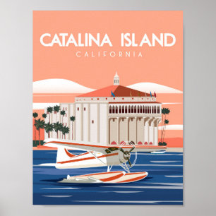 Poster da ilha Catalina
