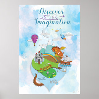 Poster da Ilha de Aventura Magia