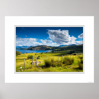 Poster da ilha de Skye, na Escócia