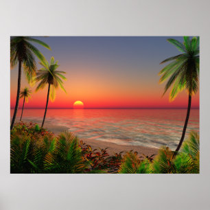 Poster da ilha do paraíso