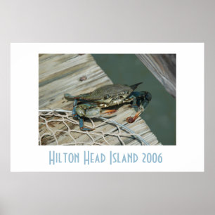 Poster da Ilha Hilton Head